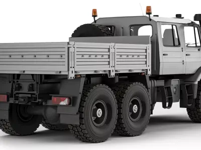Mercedes-Benz Zetros 3643 Crew Cab 2020 3D model