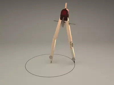 rotring compass 3D model
