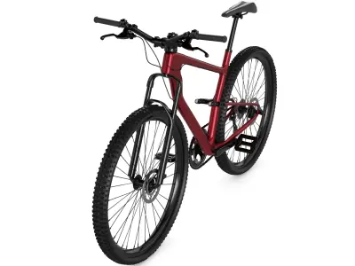 Trail Motorcycle 3D model purchase