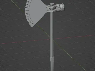 Apocalypse Axe low-poly Free low-poly 3D model