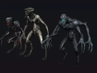Monster Creature                  3D model purchase