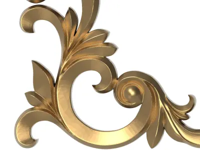  decorative pattern ready for 3D printing 3D model