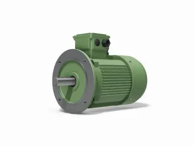 160L B5 IEC electric motor - 3D CAD model 3D model