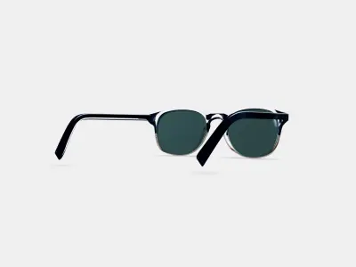 Downing Sunglasses in Antique Shale Fade 3D model