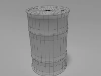 BARRELS    Game Ready   PBR Textures   VR   Low-Poly  3D model  Low-poly 3D model