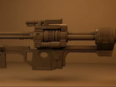 shooter-gun gun 3D model
