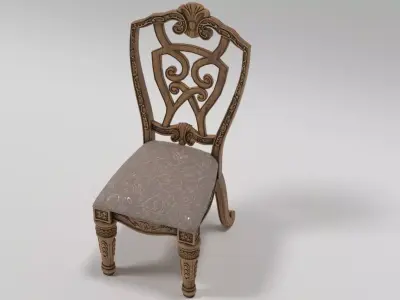 Chair Classic 03 3D model