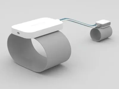 medical hospital and doctor supplies or tools 3D model