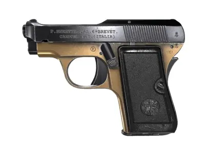  Beretta M418 Low-poly 3D model