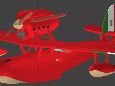 Hydroplane 3D model