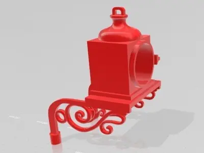 US  Western Loco latern 1-12 Live Steam 3D print model