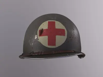 Medical helmet 3D model