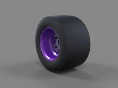 Sport wheel 2 3D model