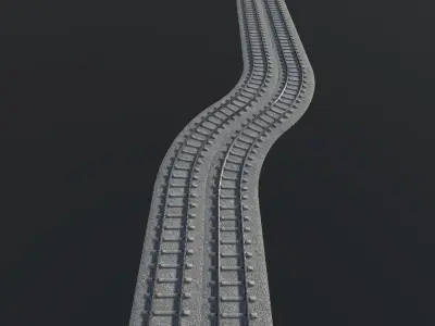 models Railway 3D model