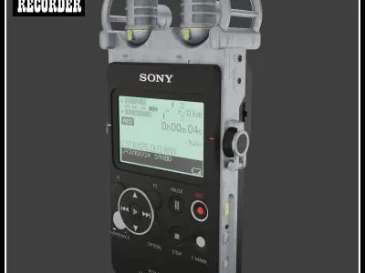 PCM Recorder 3D model