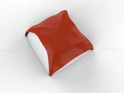 Comercial Air Dome Tent  3D model