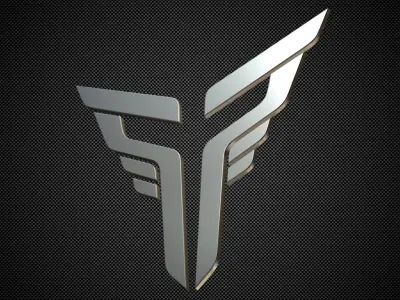 thor logo 3D model