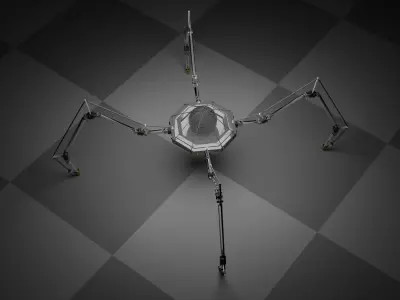 Mechanical Spider 3D model