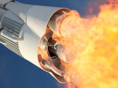  Booster Engine Compartment 