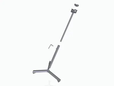 Tube Holder - Hercules 3D model