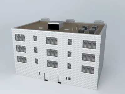 Studio House Apartments Free 3D model