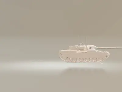Chieftain Tank Mk5 3D model