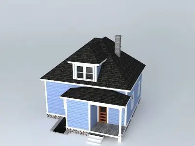 Small House Free 3D model buy