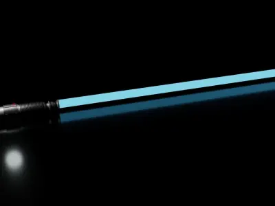 LaserSaber star wars light saber Free 3D model