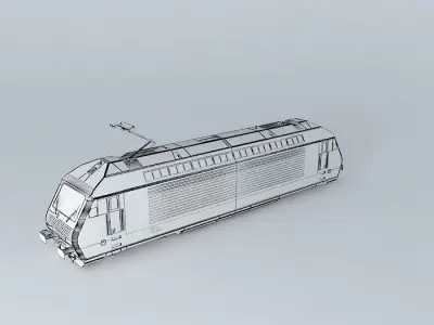 SLM, ABB - Lok 2000 / SBB Re 460 Free 3D model
