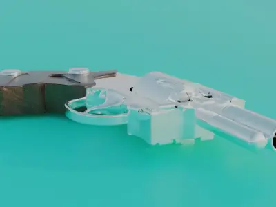 Revolver 3D model 8