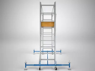 Scaffold tower 13 3D model