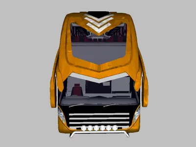 Bus Double Decker 3D model