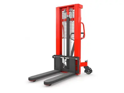 Pallet Jack Stacker 3D model