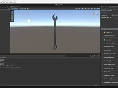 Wrench 3D Model - Game Ready Low-poly 3D model