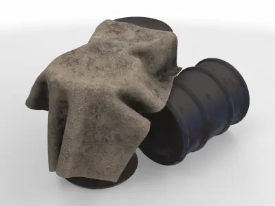 barrels 02 3D model