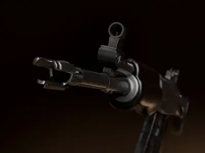 Assault Rifle - Sako RK 62 Low-poly 3D model