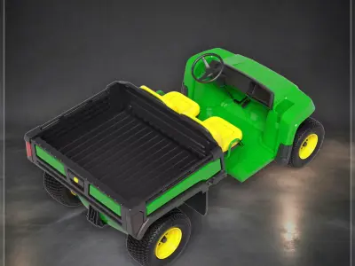 John Deere Gator 3D print model