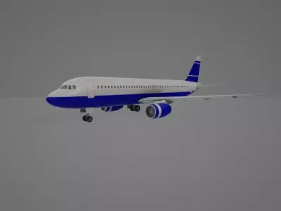 Plane boeing Free 3D print model