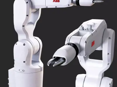 industrial robot IRB 1200 3D model