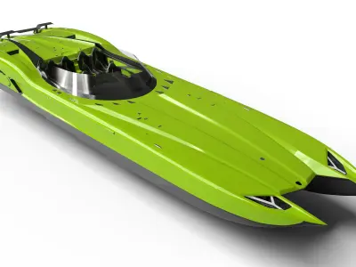 Superveloce speedboat 3D model