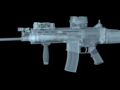 Flash Hider Yankee Hill Annihilator for AR 15 5 56 and 9mm Free low-poly 3D model