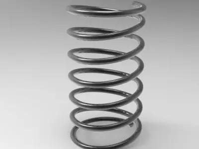 Realistic Movement Spring Free 3D model