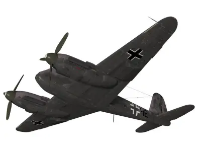 Messerschmitt Me 410 B1 Hornisse 3D model