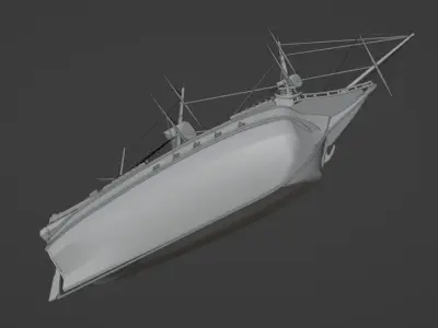 Sailing Ship 3D model order