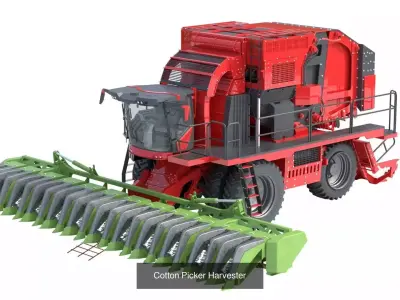 CMC Saturne 5800 Harvester v6 3D Model Pack