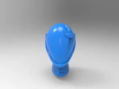 Evil Space Elf - Scar Reaver Helm 3D print model