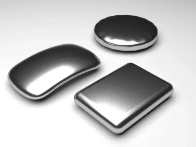 Stainless Steel Soap Bar 3D model