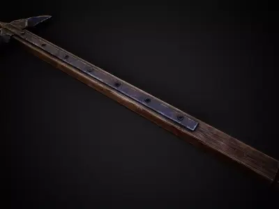 Warhammer 1 Low-poly 3D model