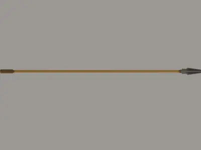 Bow Arrow Low-poly 3D model purchase
