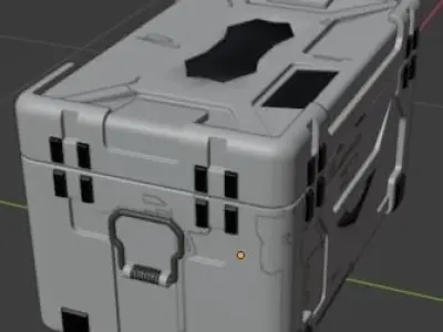 Army Footlocker  3D model